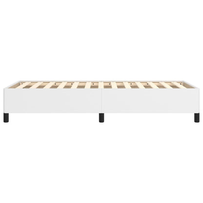 Bedframe Kunstleer Wit 100 x 200 cm 35 cm