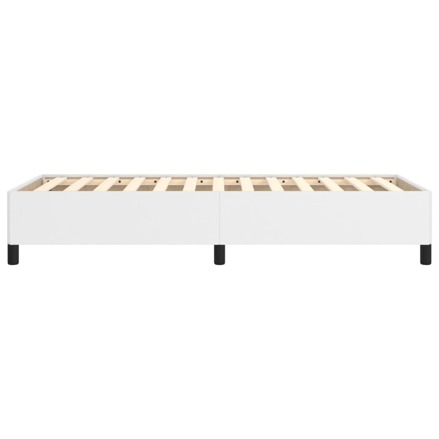 Bedframe Kunstleer Wit 100 x 200 cm 35 cm