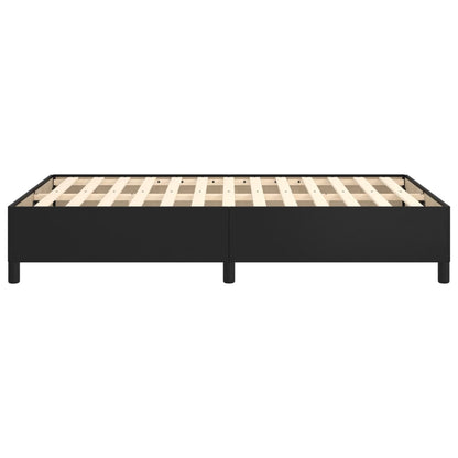 Bedframe Kunstleer Zwart 120 x 200 cm 35 cm