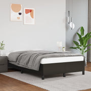 Bedframe kunstleer zwart 120x200 cm