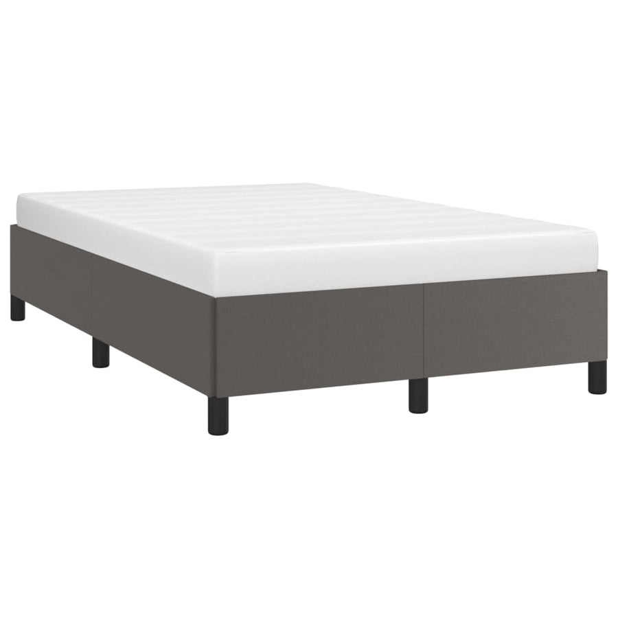 Bedframe Kunstleer Grijs 120 x 200 cm 35 cm