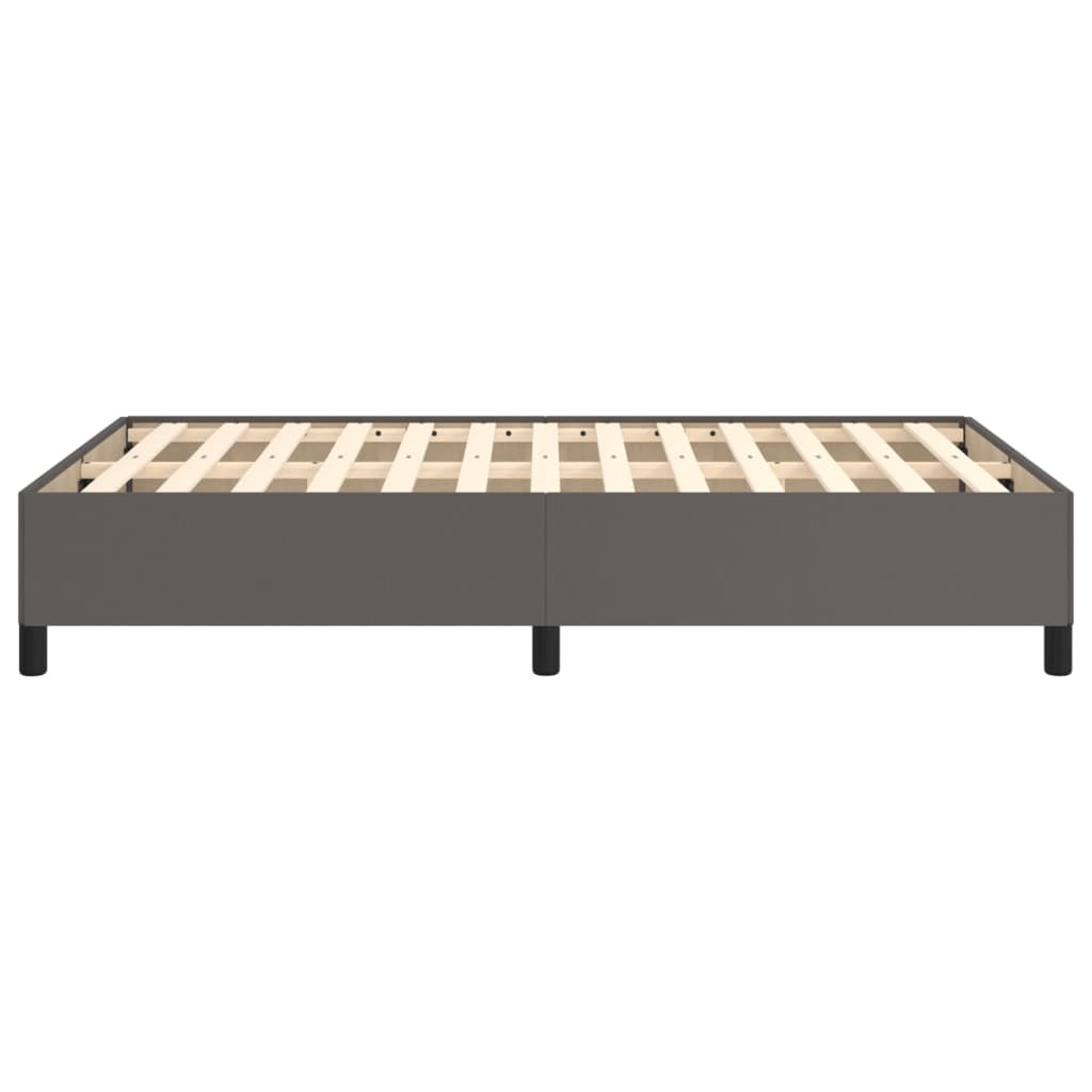 Bedframe Kunstleer Grijs 120 x 200 cm 35 cm