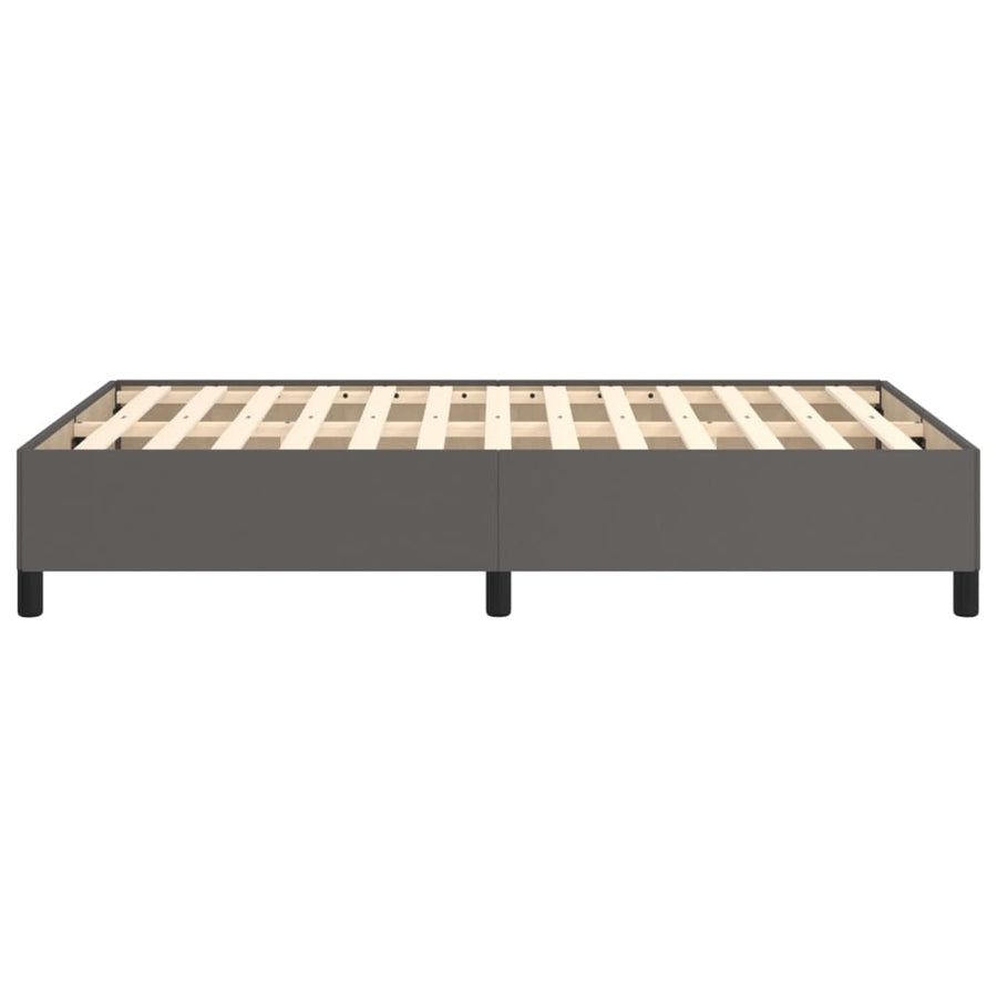 Bedframe Kunstleer Grijs 120 x 200 cm 35 cm