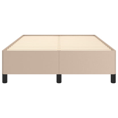 Bedframe kunstleer cappuccinokleurig 120x200 cm 120 x 200 cm 35 cm