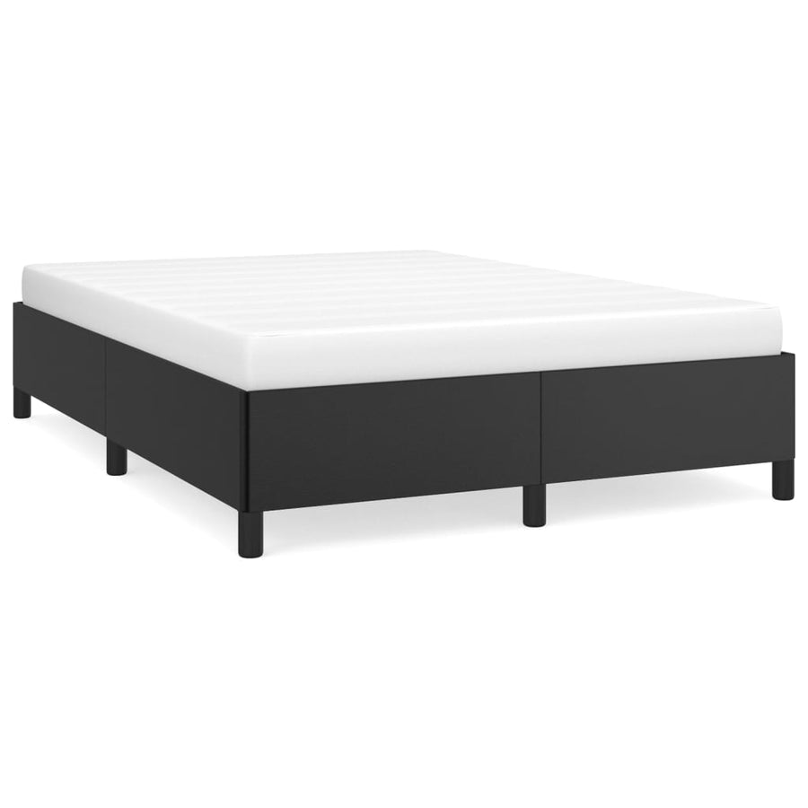 Bedframe Kunstleer Zwart 140 x 190 cm 35 cm