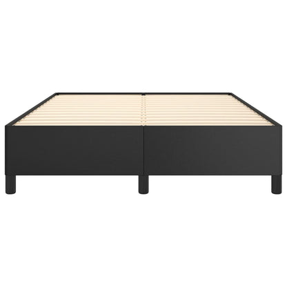 Bedframe Kunstleer Zwart 140 x 190 cm 35 cm