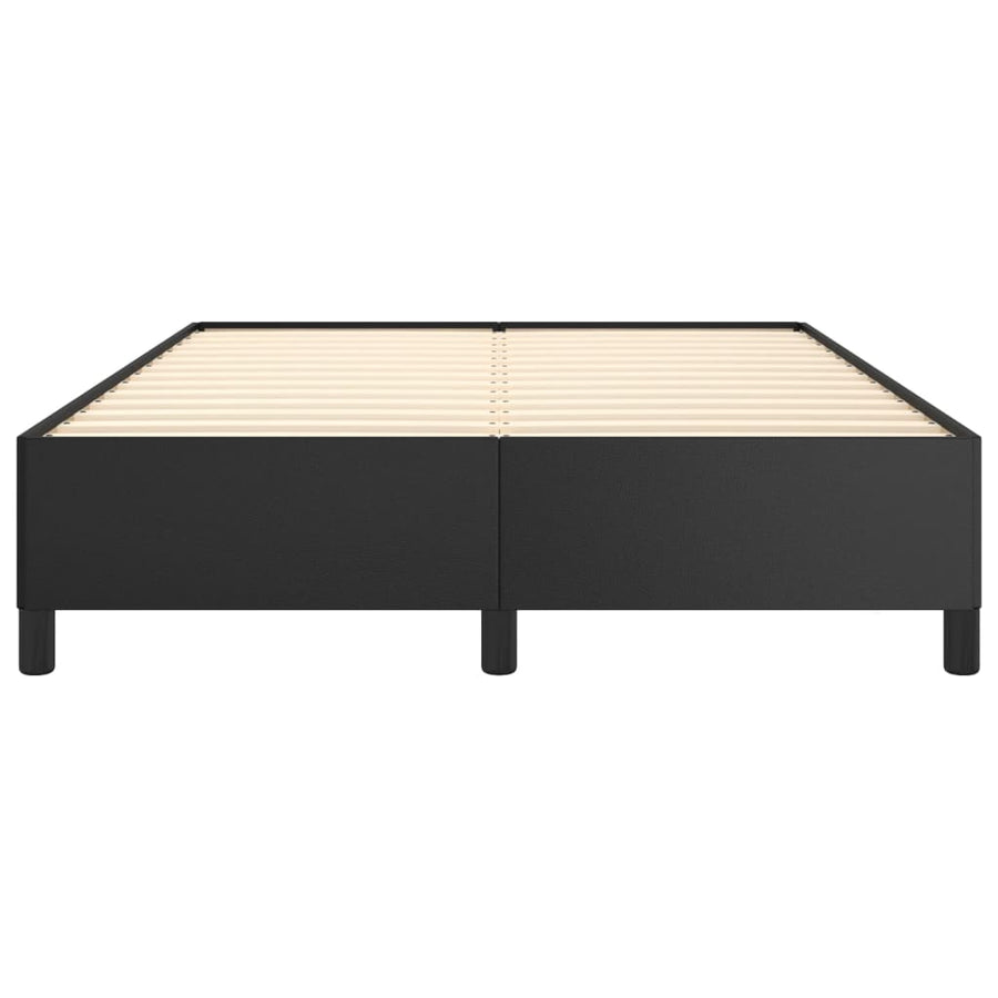 Bedframe Kunstleer Zwart 140 x 190 cm 35 cm