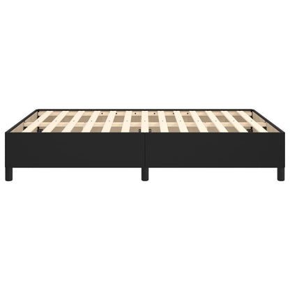 Bedframe Kunstleer Zwart 140 x 190 cm 35 cm