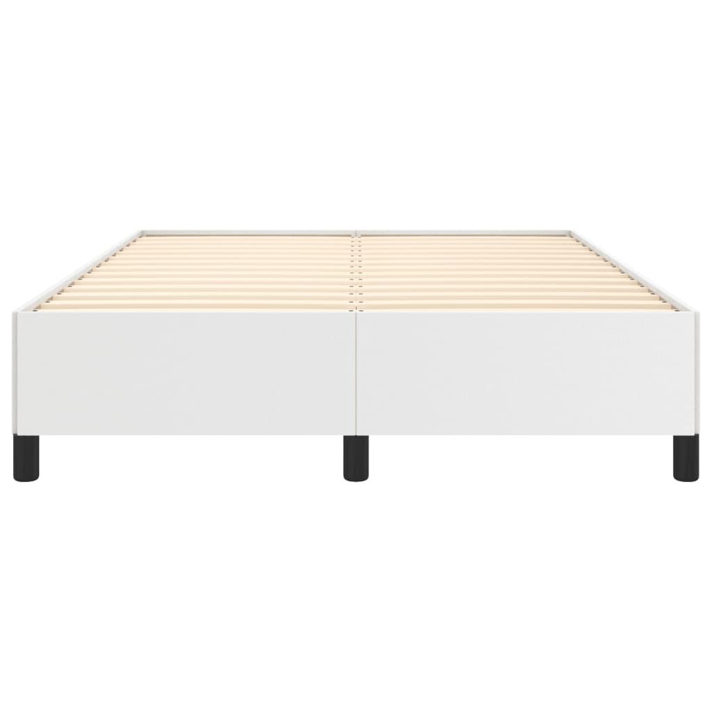 Bedframe Kunstleer Wit 140 x 190 cm 35 cm