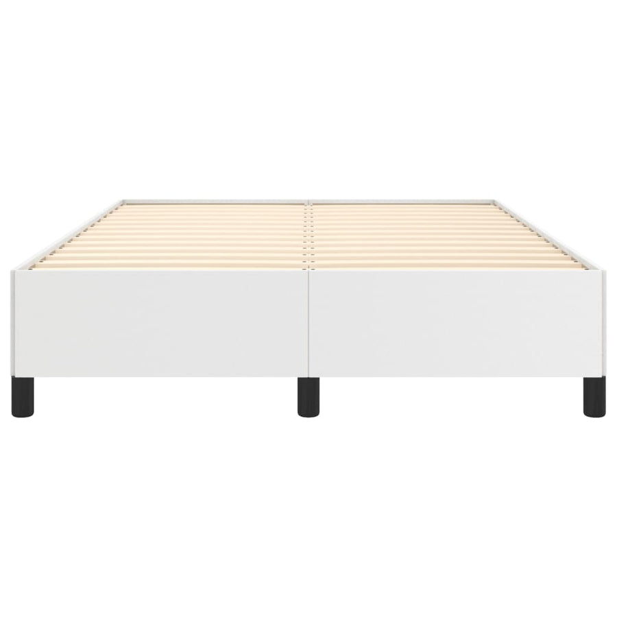 Bedframe Kunstleer Wit 140 x 190 cm 35 cm