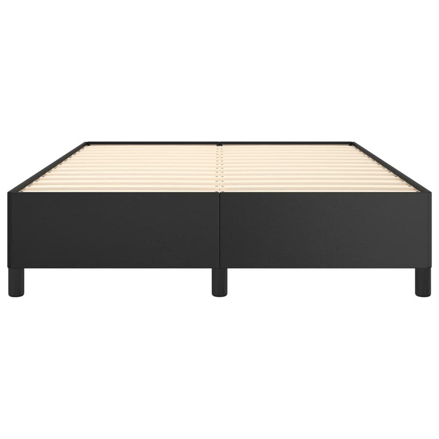Bedframe Kunstleer Zwart 140 x 200 cm 35 cm