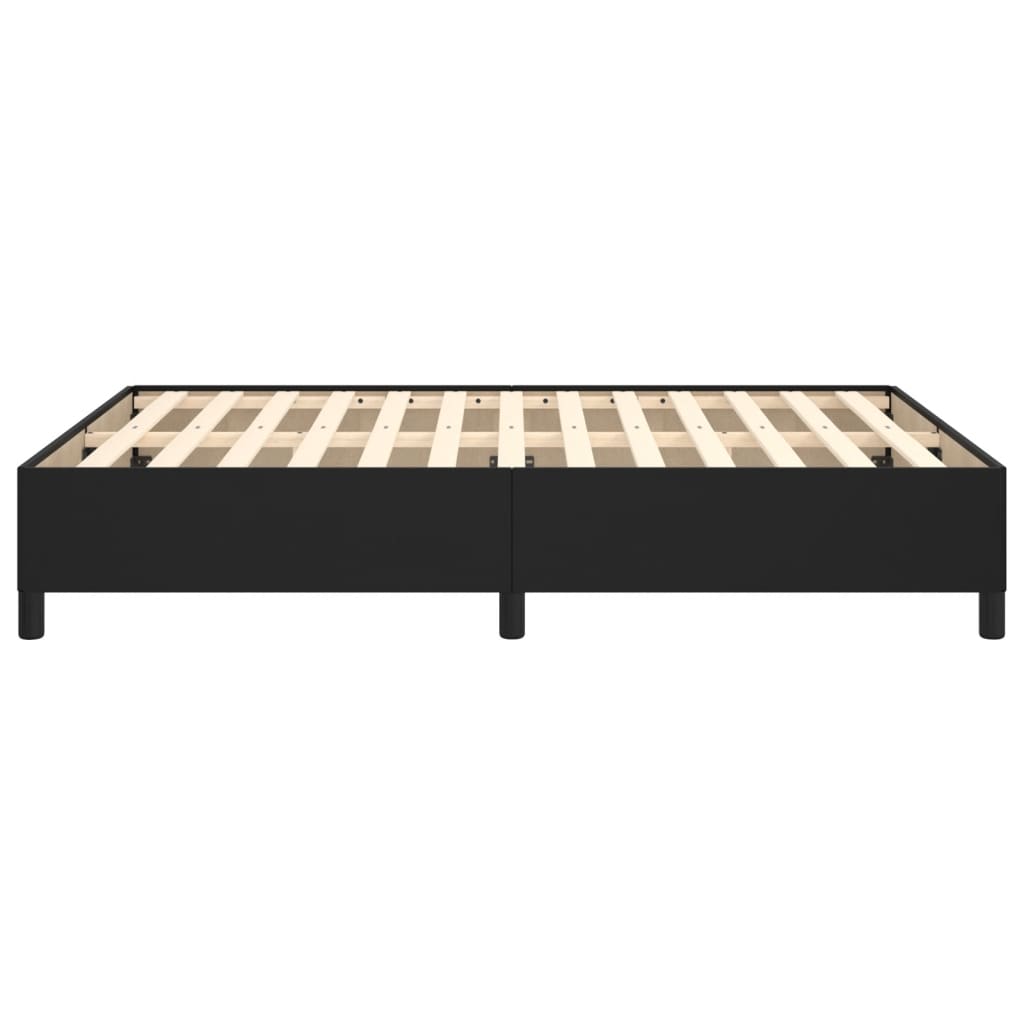 Bedframe Kunstleer Zwart 140 x 200 cm 35 cm