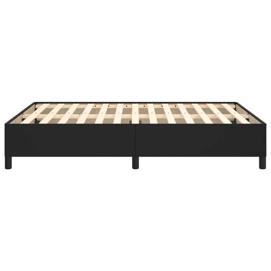 Bedframe Kunstleer Zwart 140 x 200 cm 35 cm