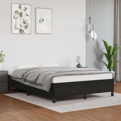 Bedframe Kunstleer Zwart 140 x 200 cm 35 cm