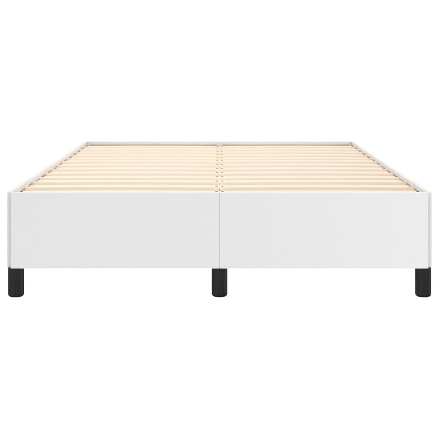 Bedframe Kunstleer Wit 140 x 200 cm 35 cm