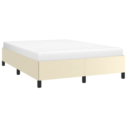 Bedframe Kunstleer Kleurig Crème 140 x 200 cm 35 cm