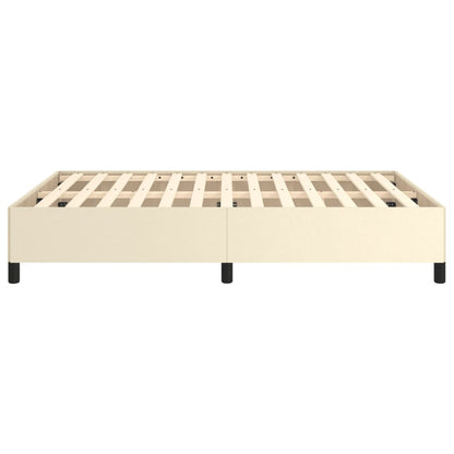 Bedframe Kunstleer Kleurig Crème 140 x 200 cm 35 cm