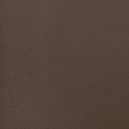 Bedframe Kunstleer Bruin 140 x 200 cm 35 cm