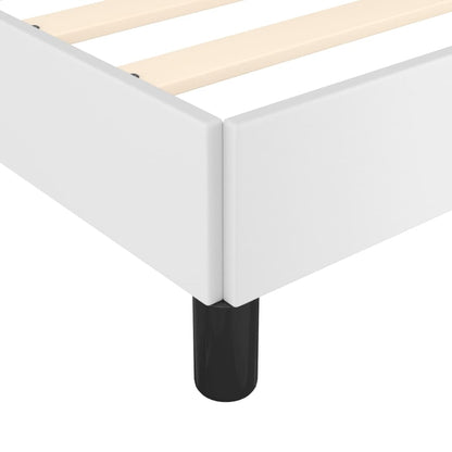 Bedframe Kunstleer Wit 160 x 200 cm 35 cm