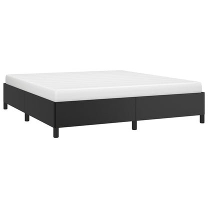 Bedframe Kunstleer Zwart 180 x 200 cm 35 cm