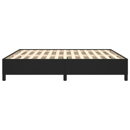 Bedframe Kunstleer Zwart 180 x 200 cm 35 cm