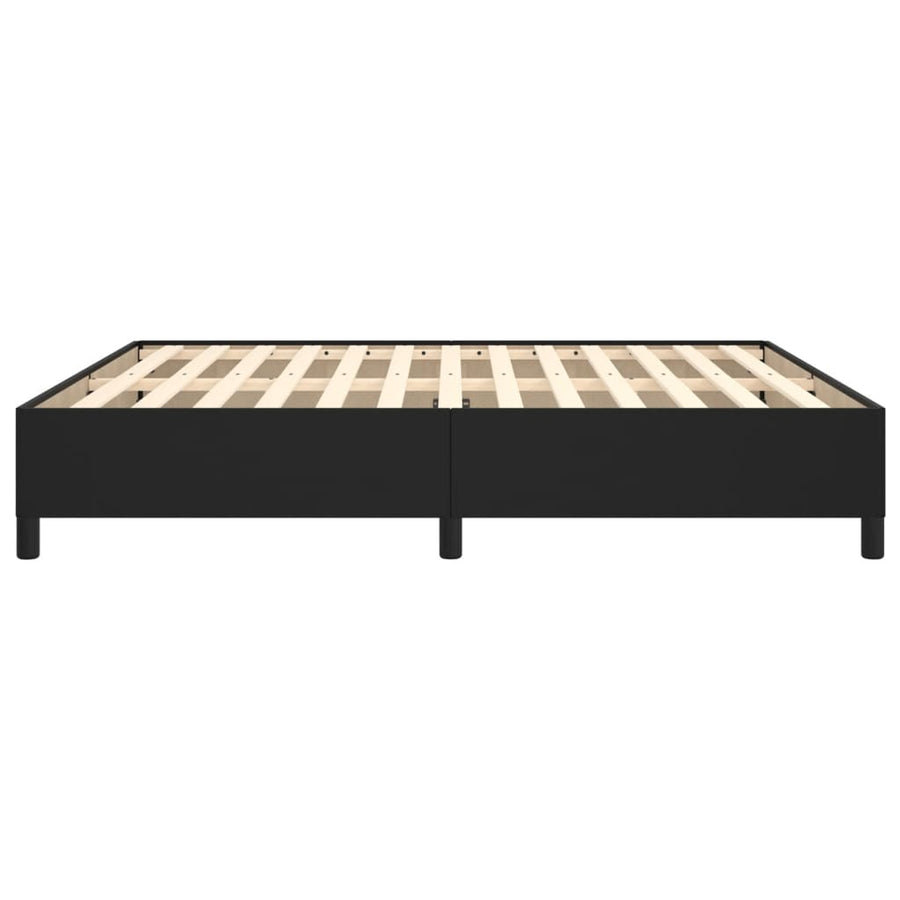 Bedframe Kunstleer Zwart 180 x 200 cm 35 cm