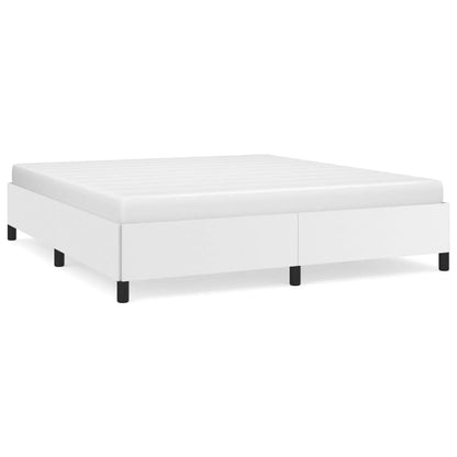 Bedframe Kunstleer Wit 180 x 200 cm 35 cm