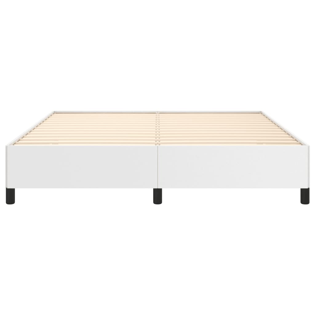Bedframe Kunstleer Wit 180 x 200 cm 35 cm