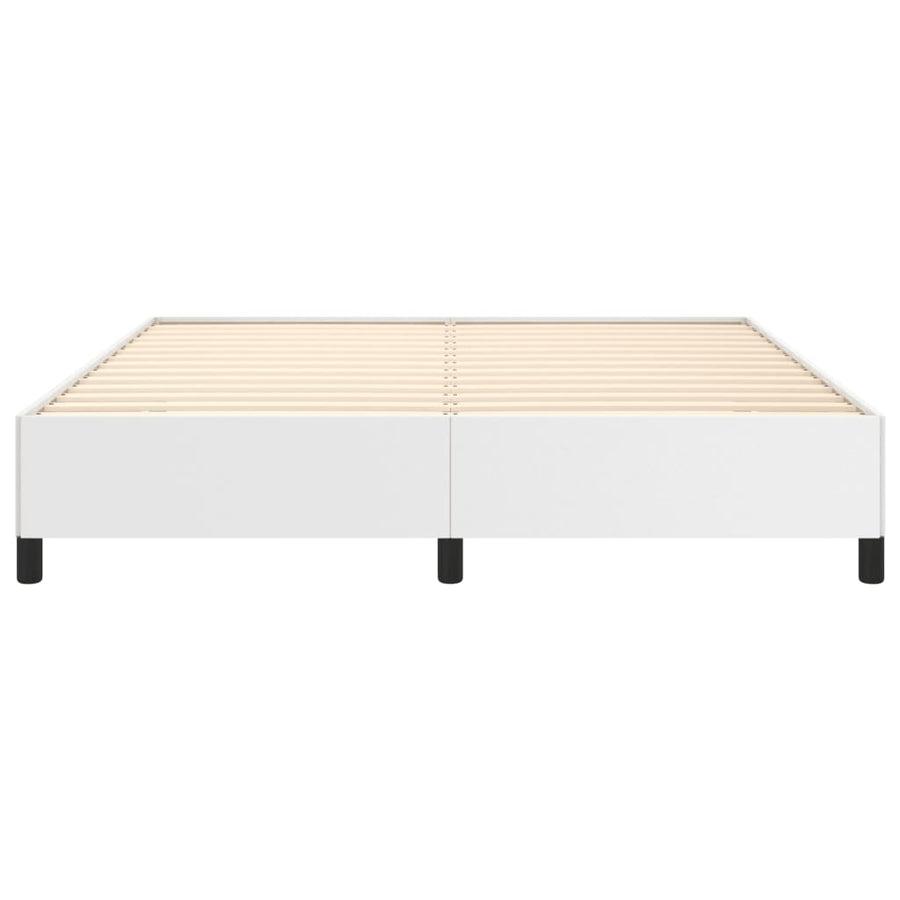 Bedframe Kunstleer Wit 180 x 200 cm 35 cm