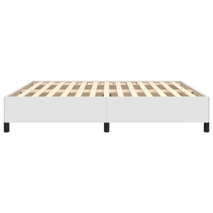 Bedframe Kunstleer Wit 180 x 200 cm 35 cm
