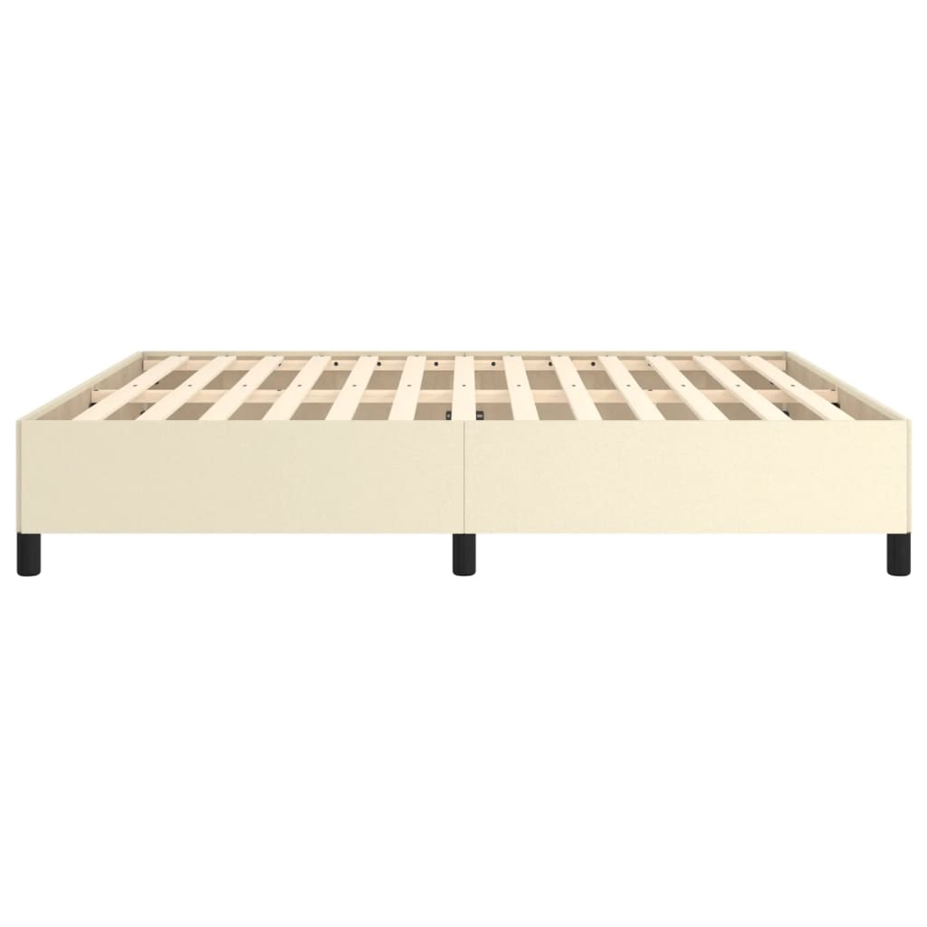 Bedframe Kunstleer Kleurig Crème 180 x 200 cm 35 cm