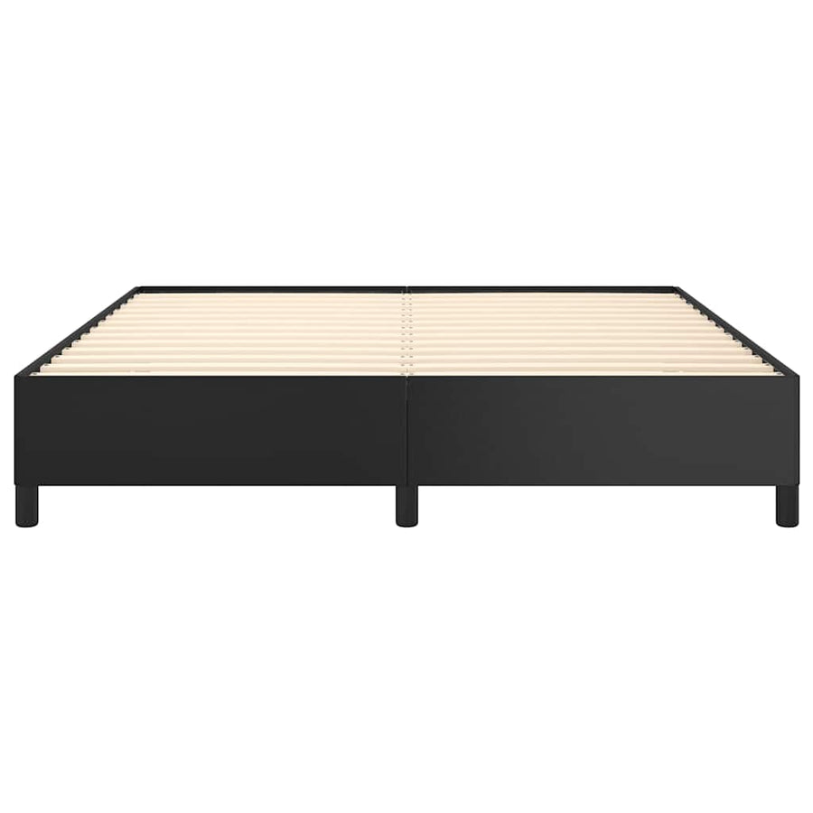 Bedframe zonder matras zwart 152x203 cm Queen kunstleer