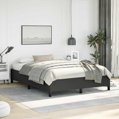 Bedframe zonder matras zwart 152x203 cm Queen kunstleer