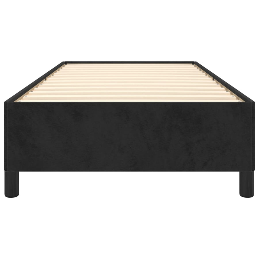 Bedframe Fluweel Zwart 80 x 200 cm 35 cm