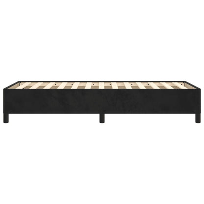 Bedframe Fluweel Zwart 80 x 200 cm 35 cm
