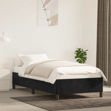 Bedframe Fluweel Zwart 80 x 200 cm 35 cm