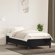 Bedframe 100x200 cm fluweel zwart