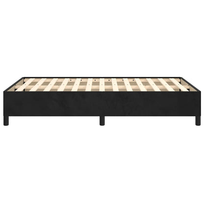 Bedframe Fluweel Zwart 120 x 200 cm 35 cm