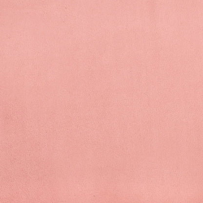 Bedframe Fluweel Roze 140 x 200 cm 35 cm