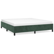 Bedframe Fluweel Donkergroen 180 x 200 cm 35 cm