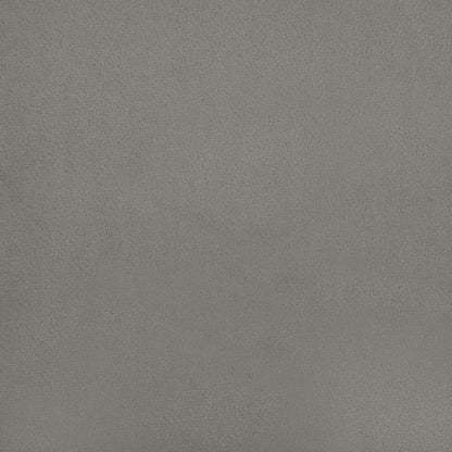 Bedframe zonder matras lichtgrijs 152x203 cm Queen fluweel