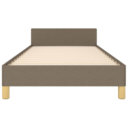 Bedframe Zonder Matras 100X200 Cm Stof Taupe
