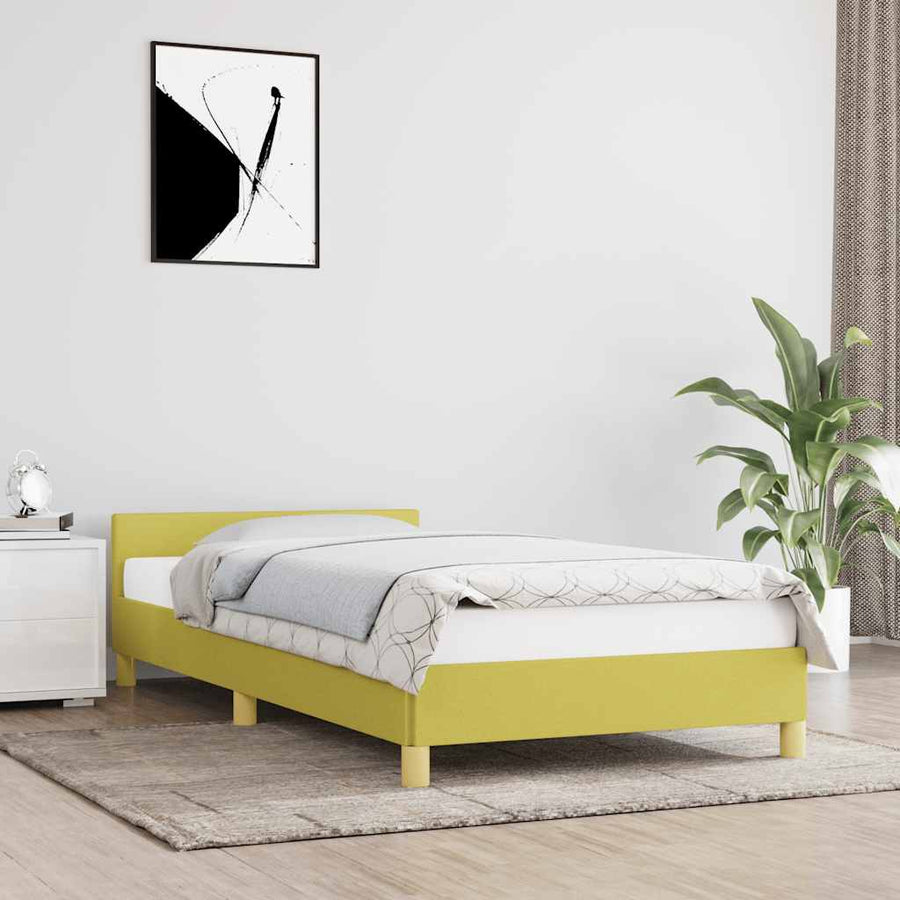 Bedframe Zonder Matras Stof 100 x 200 cm