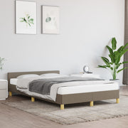 Bedframe 120x200 cm stof taupe
