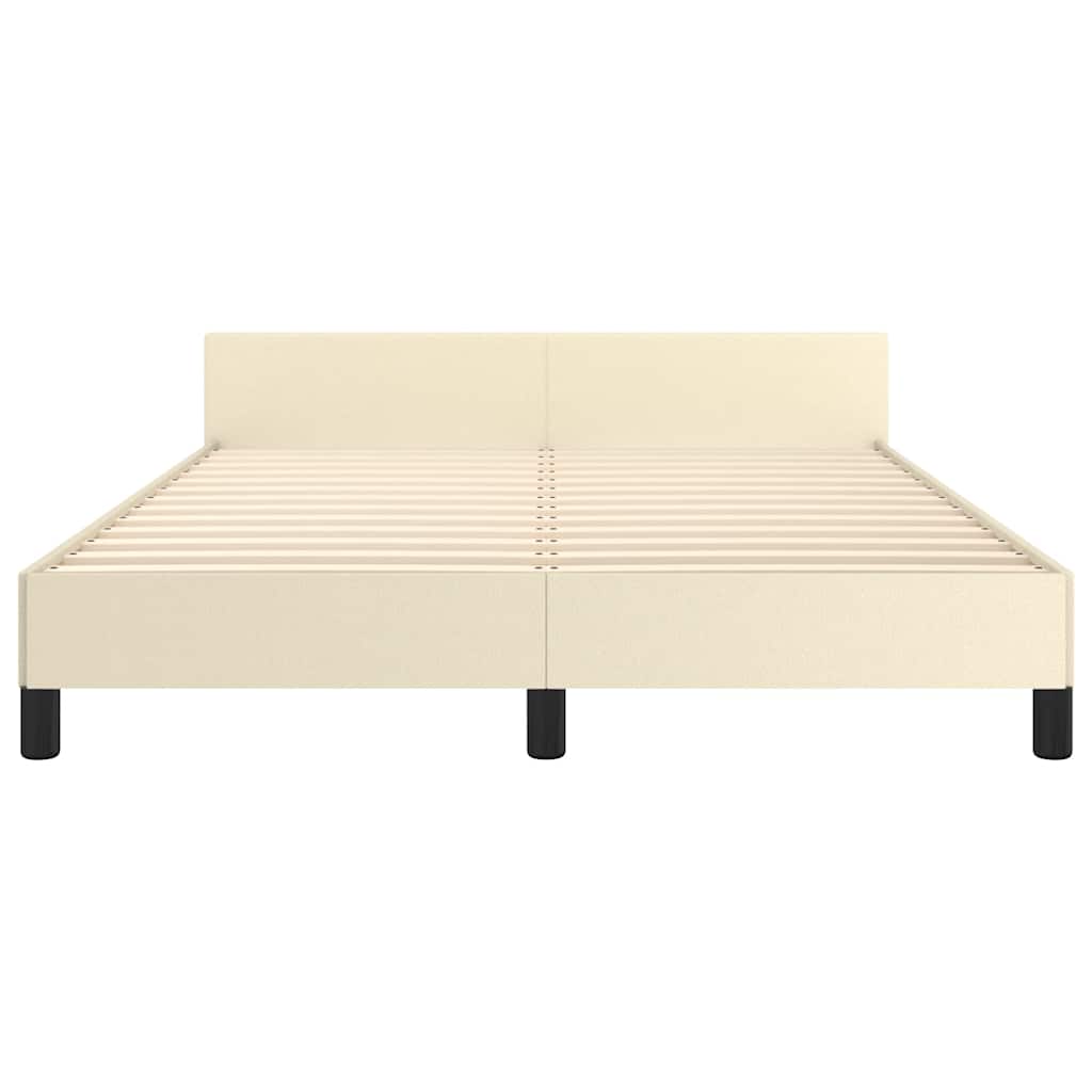 Bedframe Met Hoofdeinde Zonder Matras Kleurig 140 x 200 cm