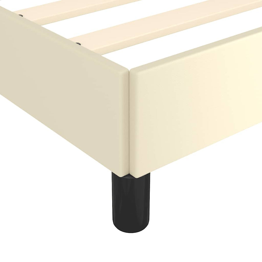 Bedframe Met Hoofdeinde Zonder Matras Kleurig 140 x 200 cm