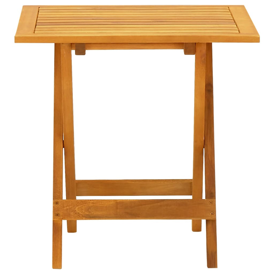 Terrasstoelen Met Tafel Massief Acaciahout En Textileen 2x Fauteuil + Tafel