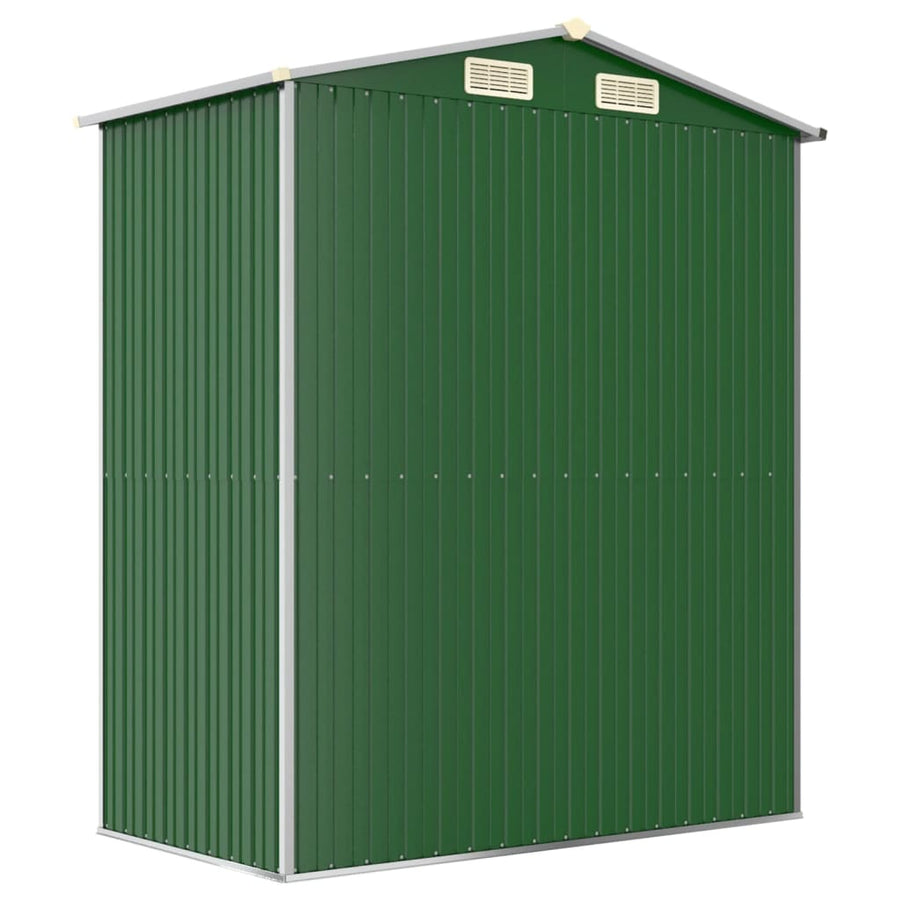 Tuinschuur 192X108X223 Cm Gegalvaniseerd Staal Groen