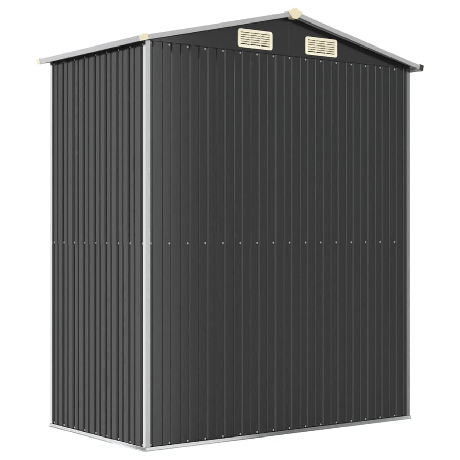 Tuinschuur 192X108X223 Cm Gegalvaniseerd Staal Antracietkleurig