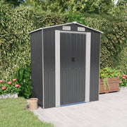 Garden shed 192x108x223 cm galvanized steel anthracite